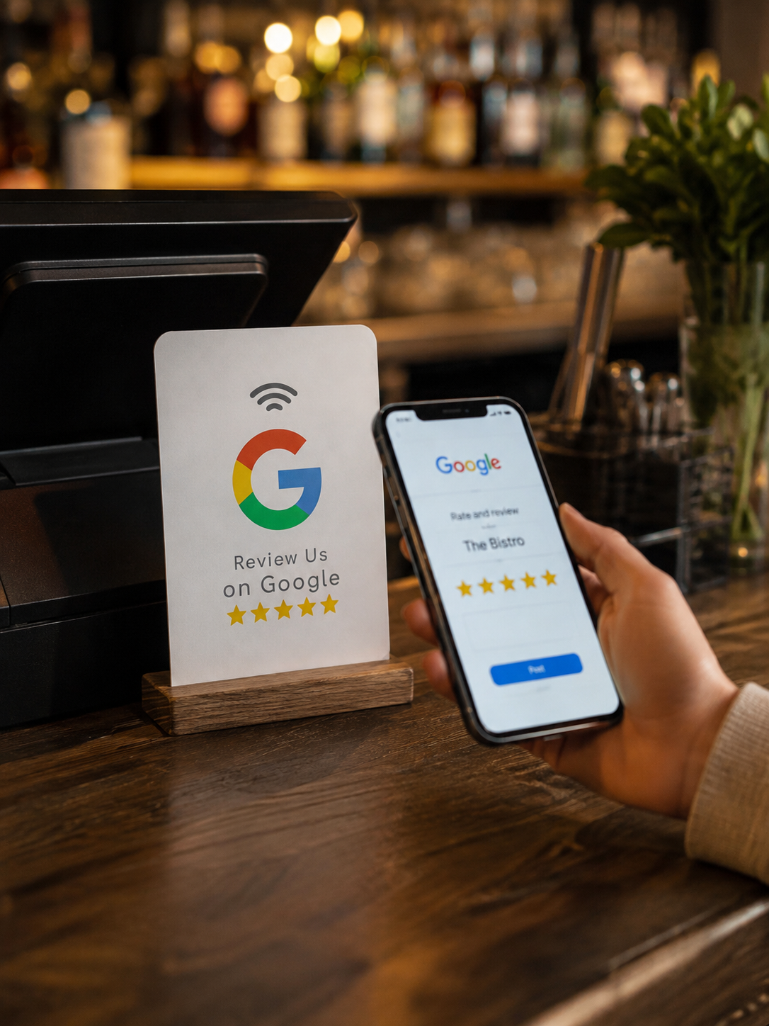 Google Review NFC Cards