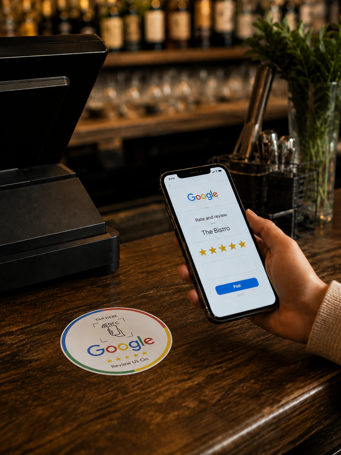 Google Review NFC Cards