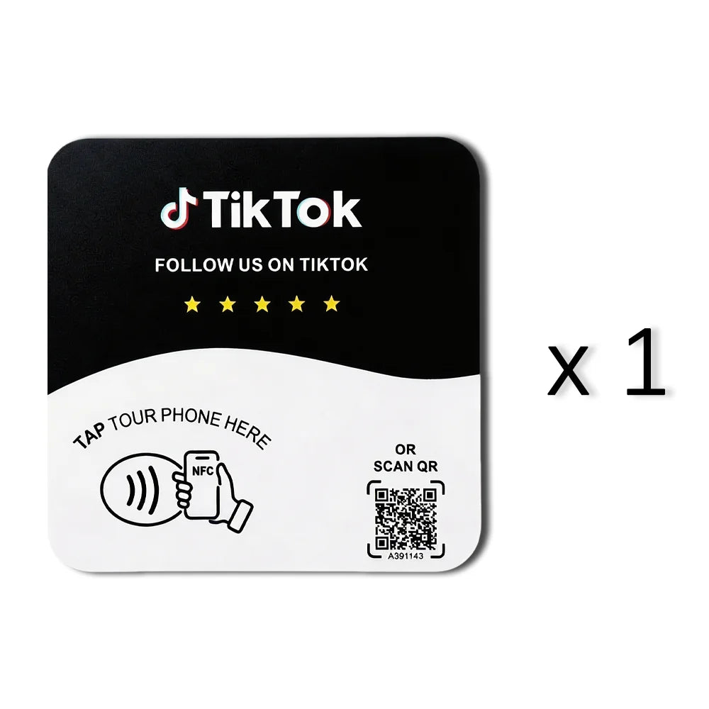 Social Media NFC Cards
