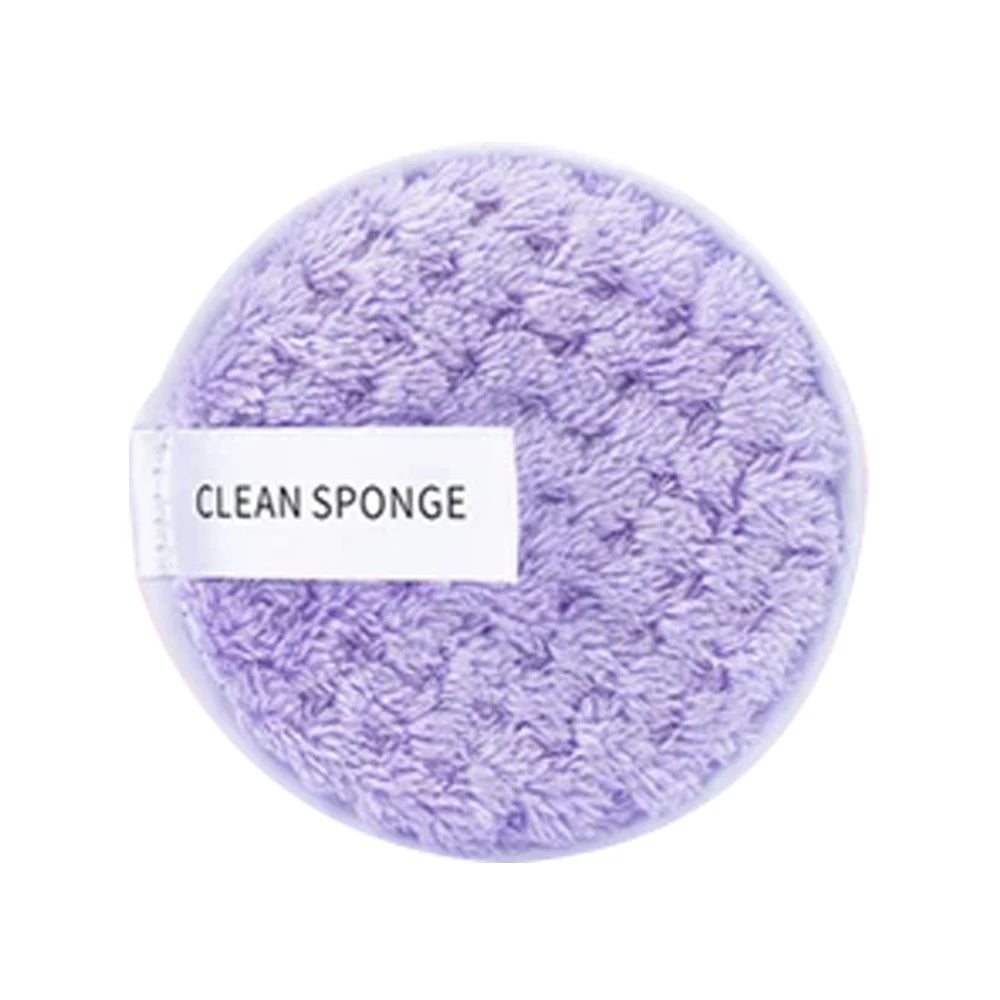 Reusable Makeup Remover Pad being washed