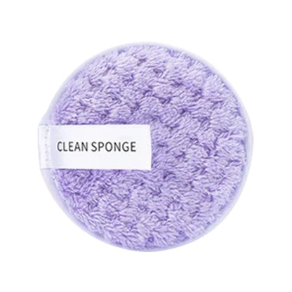 Reusable Makeup Remover Pad being washed