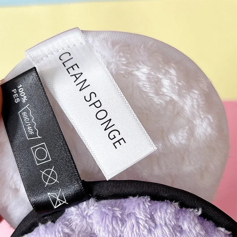 Reusable Makeup Remover Pad size comparison